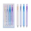 4 Pcs/Set Creative Press Art Marker Pens Colored Highlighter Large Capacity Drawing Painting Pen Artist Stationery Supplies