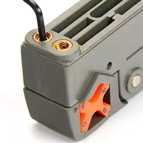 1/2/3 шт. вращающийся коаксиальный коаксиальный кабельный резак с регулируемой глубиной резки компактный дизайн портативный коаксиальный кабельный резак