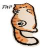 Easy Care Cat Blanket Cute Bath Rug, Irregular Animal Shaped Floor Mat, Soft Absorbent Microfiber Plush Rug Non Slip Area Carpet for Tub, Shower,