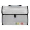 Dustproof Handheld File Bag 13 Pocket Expanding Document Organiser Test Paper Storage Bag  Business