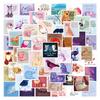 60 Cartoon Animal Text Graffiti Stickers for Children DIY Skateboard Suitcase Mobile Phone Decoration Waterproof Stickers
