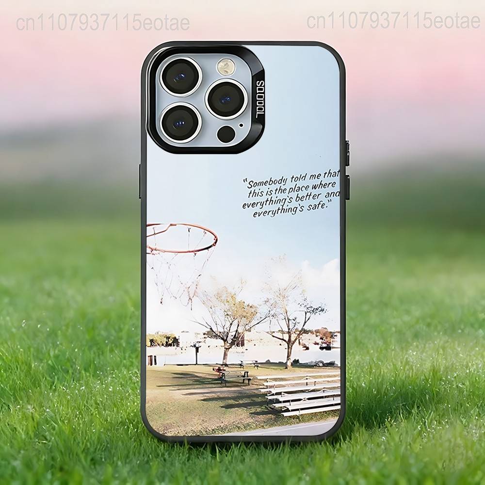 O-One Tree H-Hill Heart TV  Black Phone Case Compatible with iPhone 17 16 15 14 13 12 11, Pro, Max, Plus, E, Air, Mini