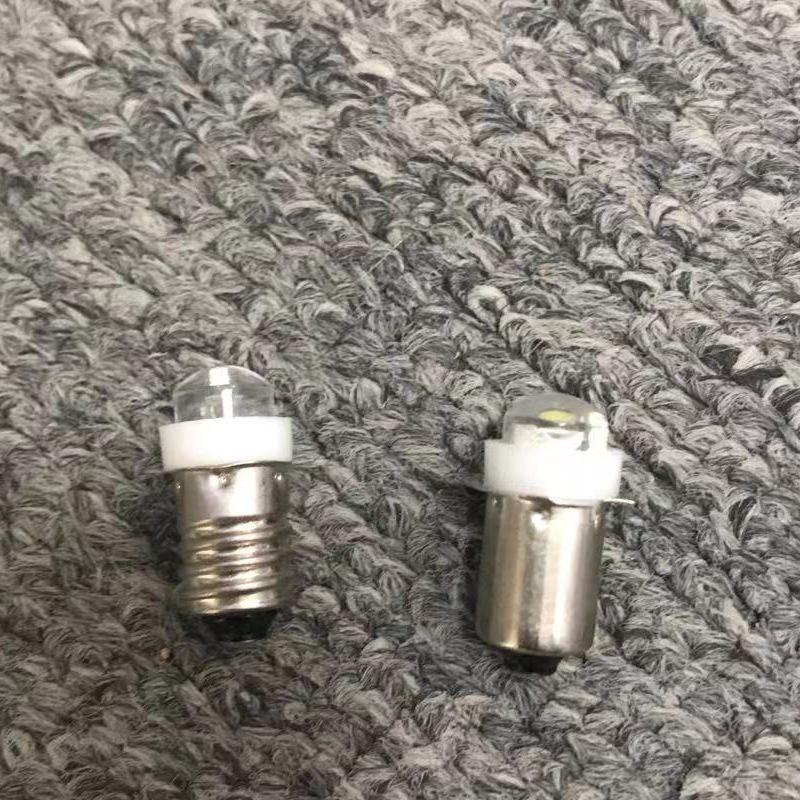 Лампочка для фонарика 3/4.5/6 В 0.5 Вт 6000K Белый светодиод Патрон E10 Сменная лампочка для фонарика Светодиодная лампочка для фонарика