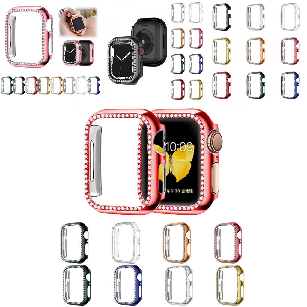 Инкрустированный бриллиантами чехол для Apple Iwatch Series 6/se/5/4/3/2/1