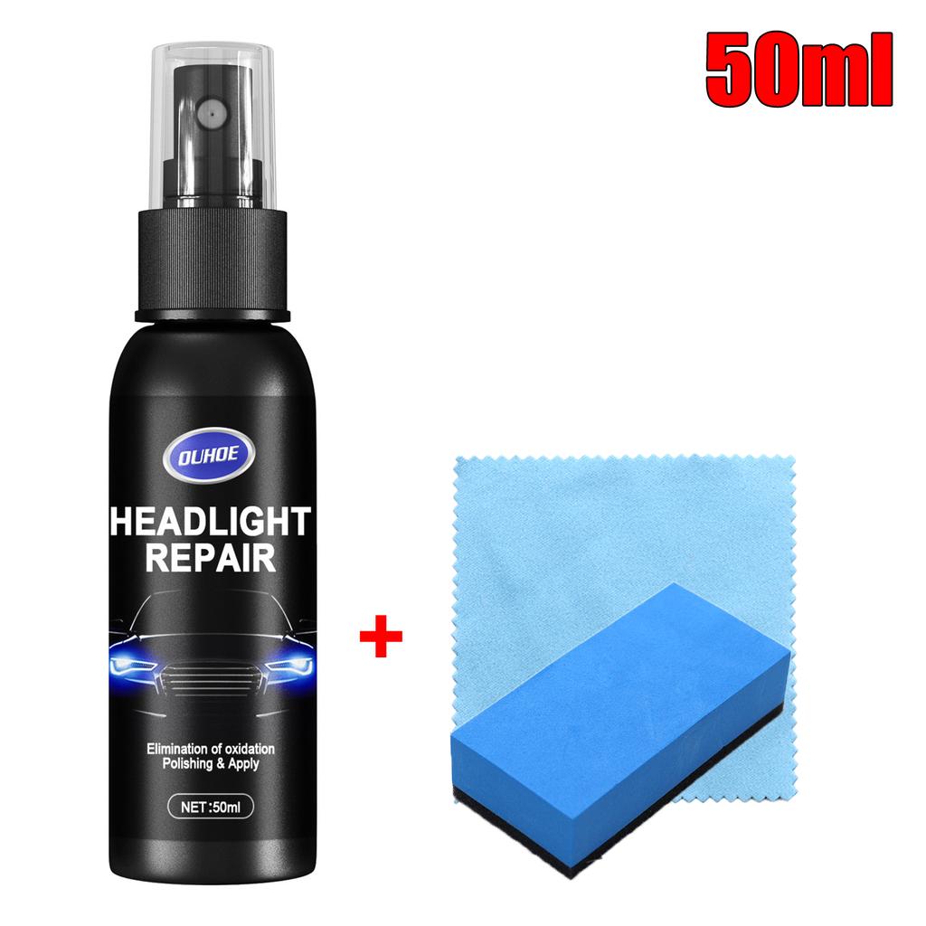 Жидкость для восстановления автомобильных фар, удаляющая окисление, грязь, царапины, полировку и ремонт автомобильных фар, набор для восстановления жидкости