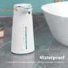 Автоматический дозатор мыла 400 мл, перезаряжаемый аккумулятор 500 мАч, настенный бесконтактный сенсорный дозатор мыла, товары для дома
