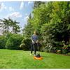 Электрическая газонокосилка на колесах - BLACK&DECKER - BEMWH551-QS - 1200 Вт - 30 см ширина скашивания