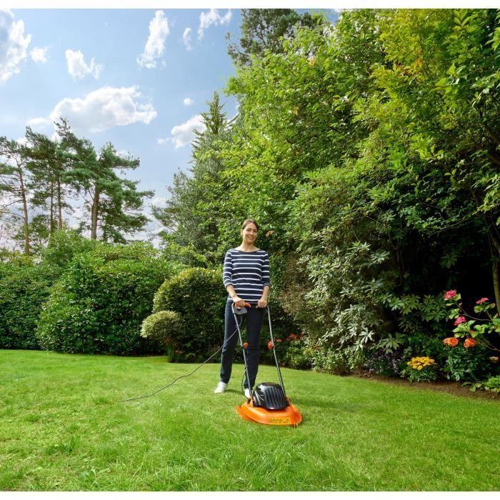 Электрическая газонокосилка на колесах - BLACK&DECKER - BEMWH551-QS - 1200 Вт - 30 см ширина скашивания