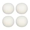 4pcs Scum Eliminating Ball Reusable Washable Oil Absorbing Scum Removing Sponge Balls for Swimming Pools Hot Tub Spas