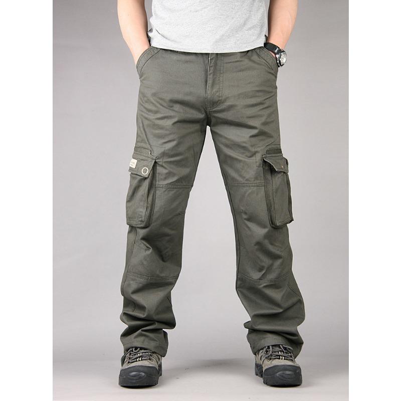 Men's Cargo Style Utility Trousers