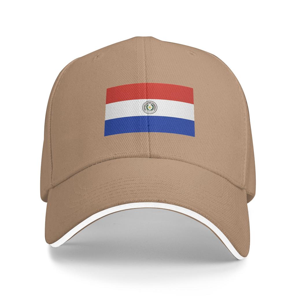 PARAGUAY Flag Art Design Sun Baseball Cap Summer Couple Women Design Trucker Hat High Quality Casual Tennis Skate Snapback Cap