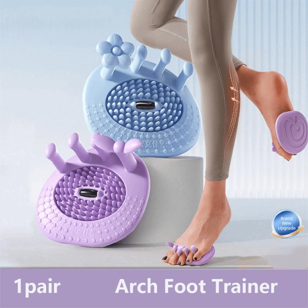 1 Pair Anti-Slip Arch Foot Trainer Thickened Bunion Corrector Foot Alignment Device Leg Workouts
