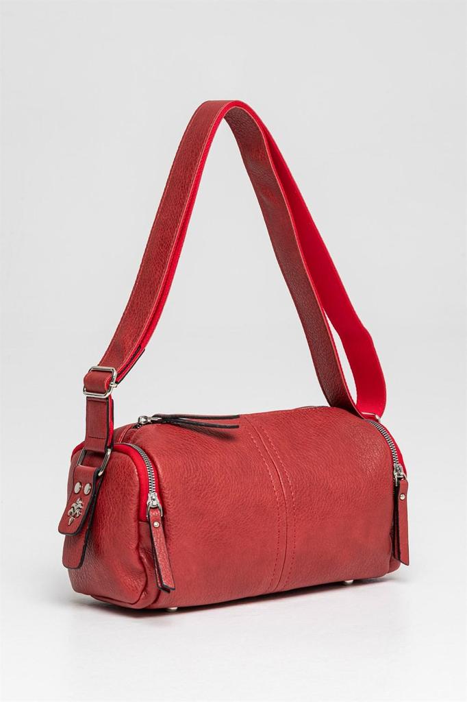 Women's Zipper Adjustable Strap Messenger Bag