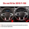 DIY Car Steering Wheel Cover For Ford F-150 2015 2016 2017 King Ranch Lariat
