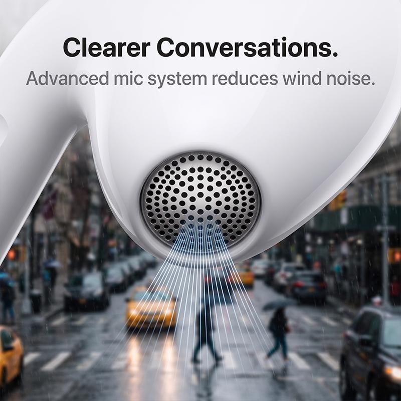 Беспроводные наушники Air 4 Четвертого поколения Bluetooth 5.3 Продвинутое активное шумоподавление (ANC) Четкие звонки Мгновенное сопряжение Наушники с шумоподавлением