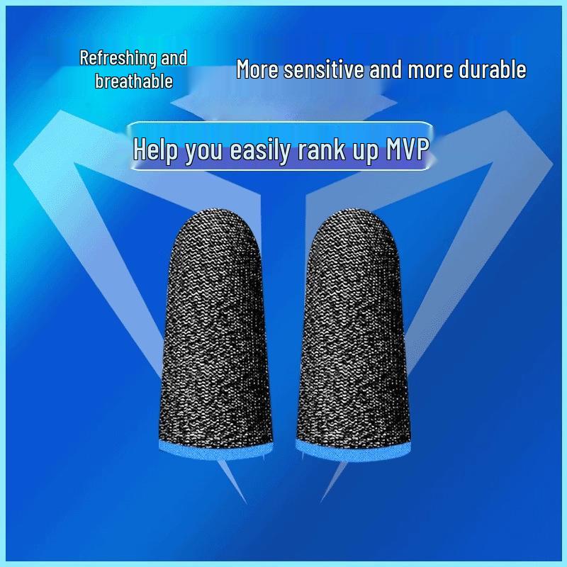 Esports Game Finger Sleeves: Sweatproof, Anti-Slip, Ultra-Thin Thumb Sleeves for Mobile Gaming (PUBG, King of Glory)