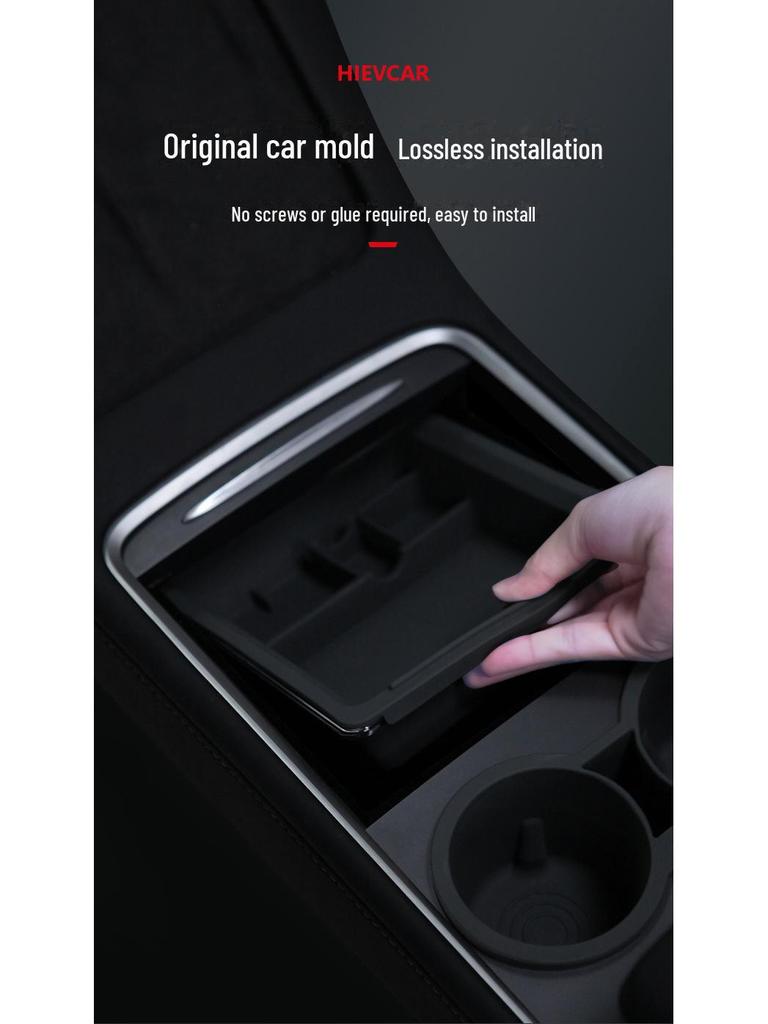 Ящик для хранения вещей в подлокотнике Tesla Model 3/Y