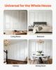 Wall Molding 3 Pack, Wainscoting Panels Kit, Lightweight Paintable Polystyrene, Easy to Install, Waterproof Accent Wide Profile Trim for Interior