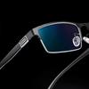 Photochromic Half Frame Myopia Glasses Luxury Metal Business Nearsighted Eyeglasses Retro Finished Optical Minus Eyewear Diopter