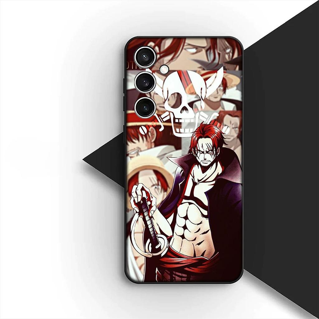 Casing for Xiaomi Redmi 15 15C A3 A4 A5 9A 9C NFC Note 9 8 Pro Phone Cover Protective Case Shanks Red Hair One Pieces Luffy