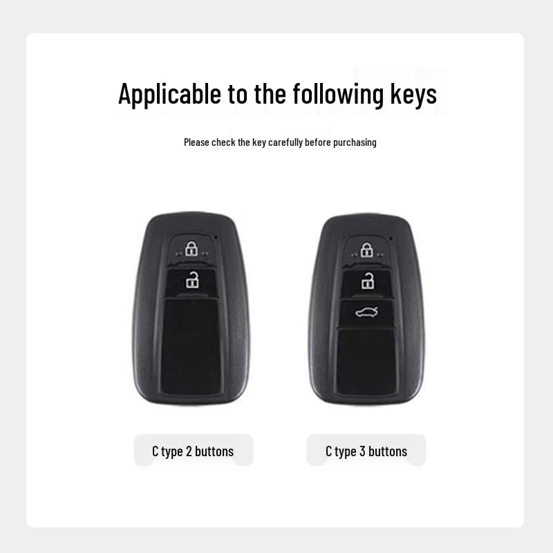 2025 Toyota Camry Key Case for 23-24 Models with Metal Buckle