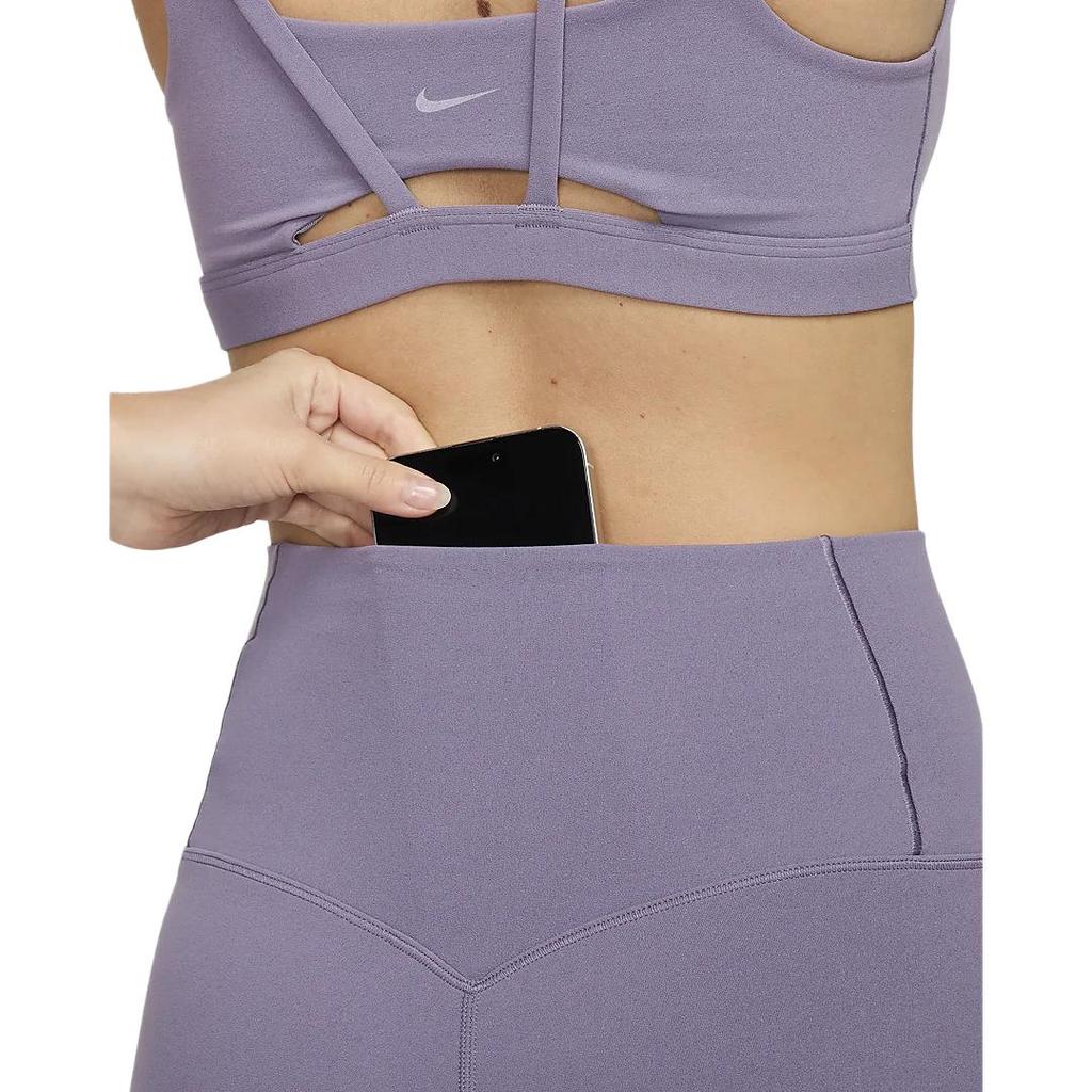 Nike Zenvy Велосипедные штаны женские темно-фиолетовые FN3157-509