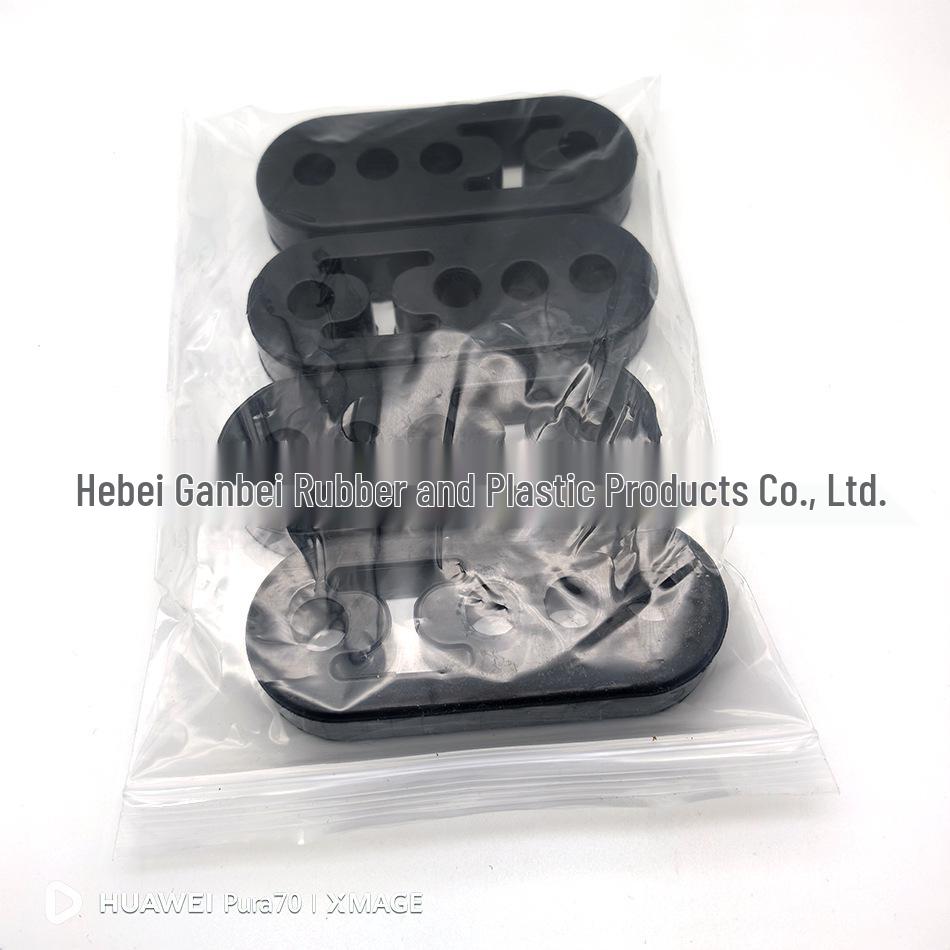 Universal Car Exhaust Hanger Bushing Muffler Insulator Bracket with 4 Holes