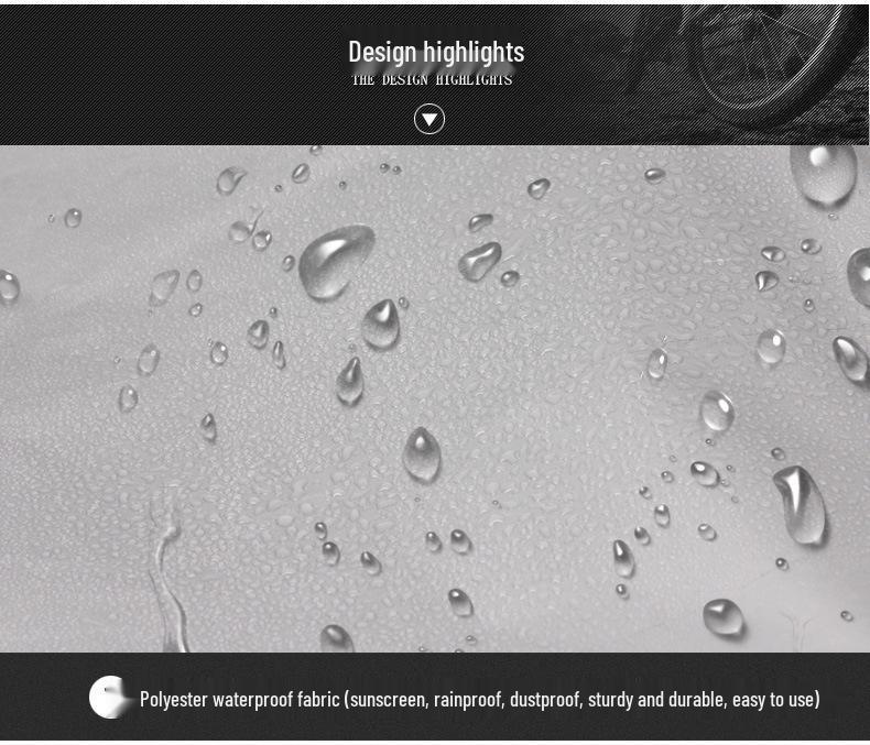 Универсальный чехол для защиты от дождя и солнца для электромобилей, мотоциклов и велосипедов