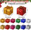 6/12Pcs Christmas Decoration Color Gift Box Hanging Christmas Tree Pendant Ornament for Home New Year Party Navidad 2026 Decor