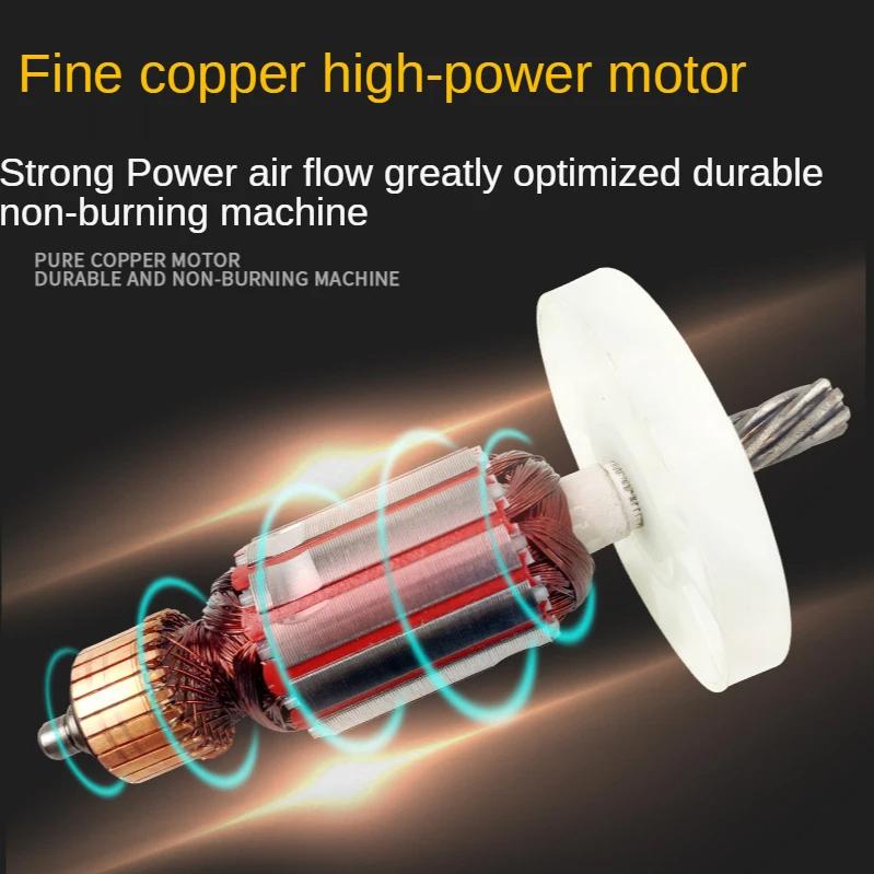 Электроинструмент 220 В, промышленный фен, мощный всасывающий и выдувной пылесос двойного назначения, компьютерный выдувной пылесборник для самолетов