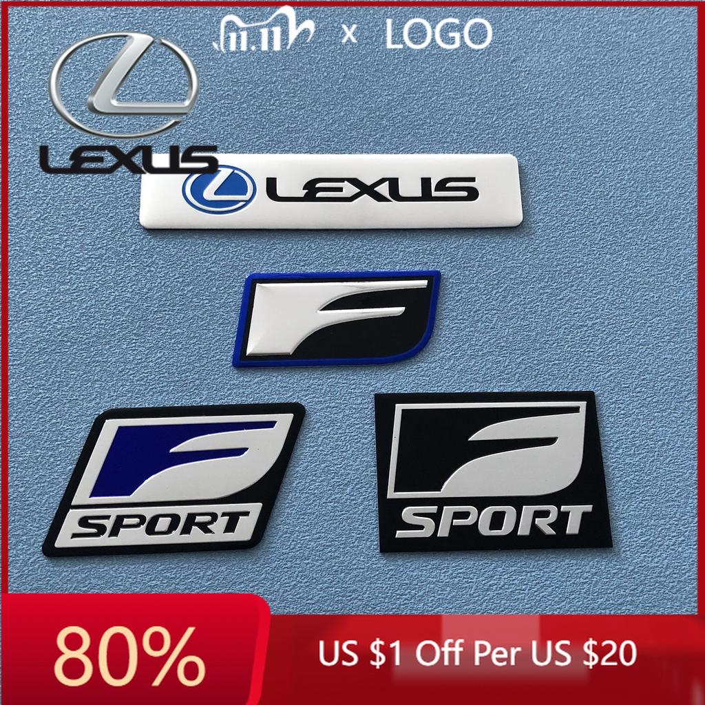 2026 Hot Interior Stickers Car Lexus Logo Sticker 3D Metal Car Body Trunk Decal For Lexus Fsport IS250 ES300h Ct200h RX400h NX G
