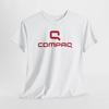 Vintage Computer Geek  T-shirt Tee, Compaq Computer Corporation Logo T-Shirt,
