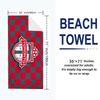 Toronto FC Print Beach Towel, Large Soft Quick Dry Towel for Beach Camping Swimming