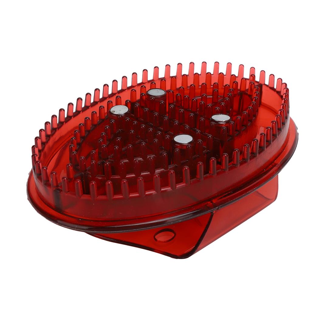 Массажная щетка с эфирными маслами и меридианами для всего тела, расслабляющая массажная щетка с магнитом