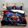 3PCS Argentina's Soccer Triumph Bedding set,Ideal for1pc Duvet Cover And 2pcs Pillowcases Perfect for Christmas gift,Ideal for Bedroom, Dormitory