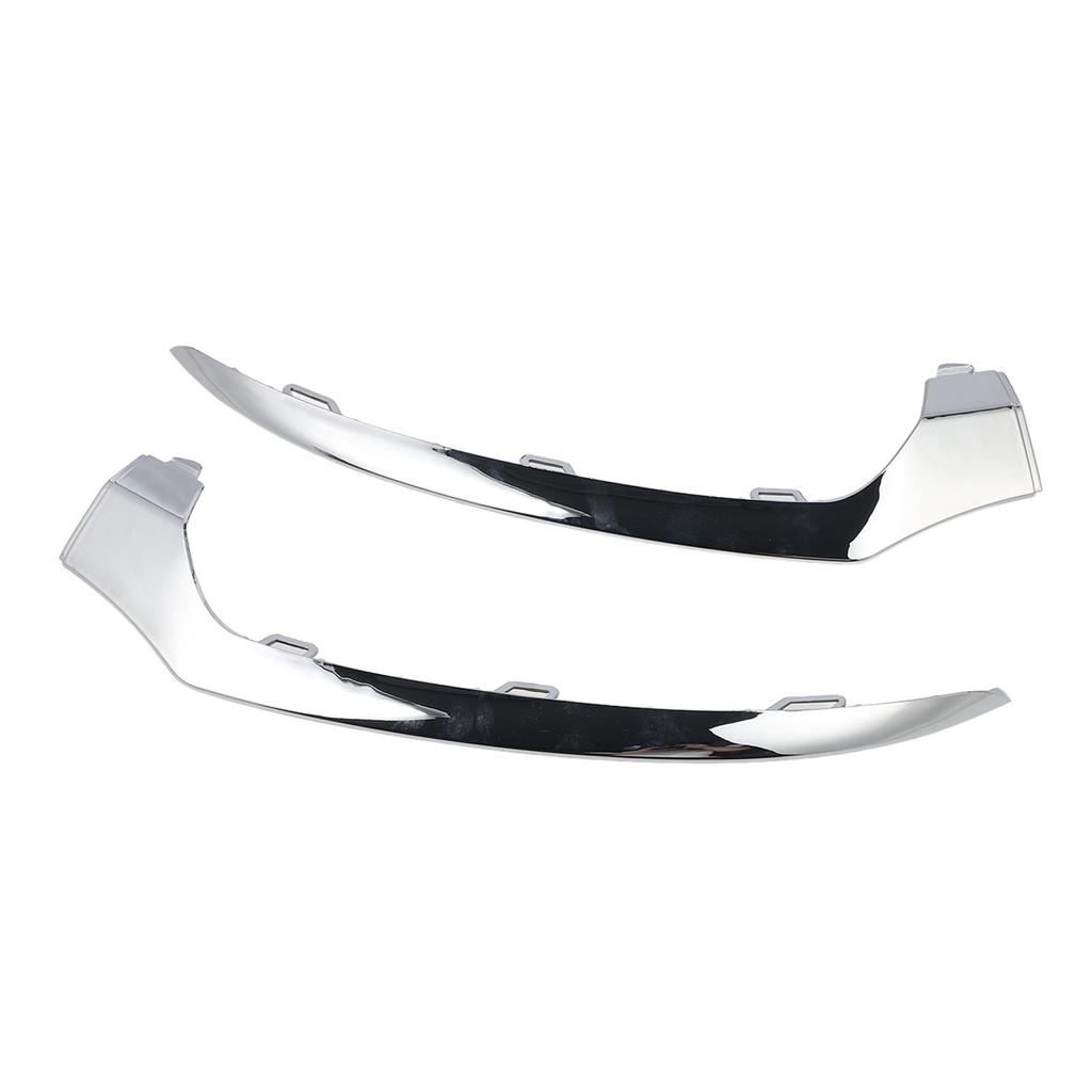 2 шт. хромированная нижняя отделка переднего бампера 2058851374 замена для Benz C-Class W205 C205 A205 S205