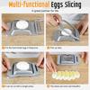 Slicer for Hard Boiled Eggs Stainless Steel Wire Egg Slicer Dicer Cutter Kitchen Strawberry Mushroom Slicer JT188