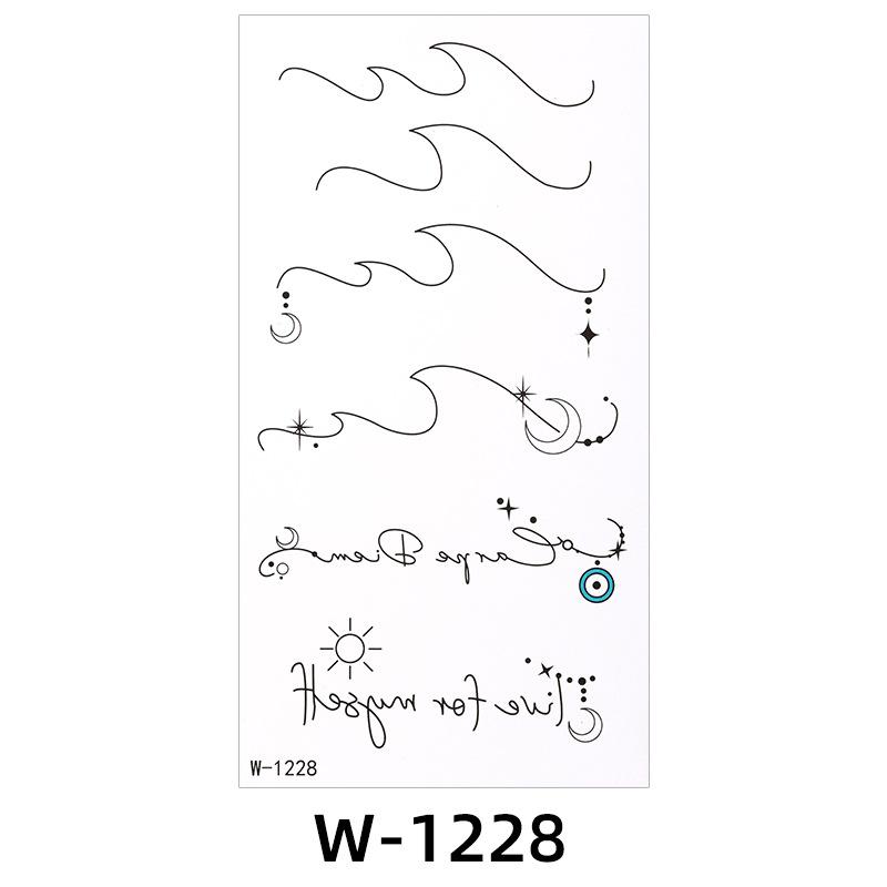 Cartoon Tattoo Sticker Waterproof Small Fresh Children Cute Tattoo Sticker Temporary Tattoo