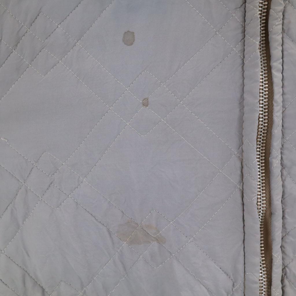 REFRIGIWEAR 50s Lightning Zip Vintage Quilted Jacket M Ice Gray System Men's Used