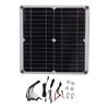 12W 18V Solar Panel High Efficiency Mono Solar Battery Charger Panel with Type C Output for Car