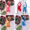 Cartoon Monkey Doll With Sound And Window Curtain Design