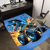 1PC Dinosaur Monster Truck Non-Slip Floor Carpet Compatible for Office&Living Room&Dining room - Flat-Weave Machine- Soft & Pattern-E325