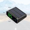 Солнечный HUD-дисплей GPS Цифровой спидометр для автомобиля с интеллектуальным датчиком света HUD Высококачественный светодиод для дневного и ночного времени Функция компаса