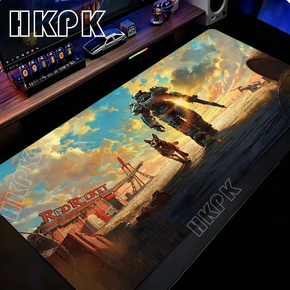 HD Printing Mousepad Fallout 4 Gamer Large Mouse Pad XXL Keyboard Non-slip Rubber Laptop PC Gaming Office Computer Desk Mats