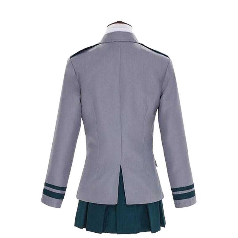 Аниме My Hero Academia Midoriya Izuku Bakugou Katsuki Косплей Костюм Очако Урарака Boku no Hero Academia Комплект униформы на Хэллоуин