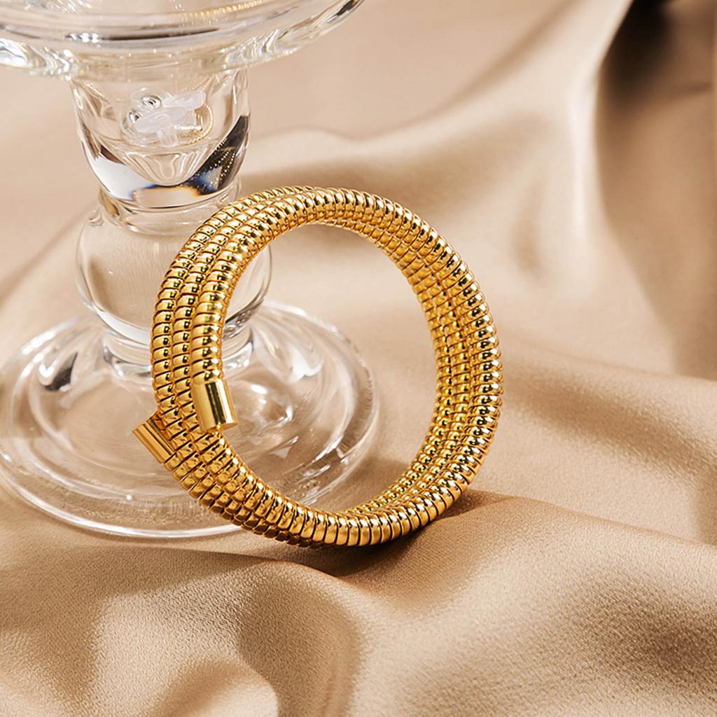 Водонепроницаемый браслет-обертка, открывающиеся браслеты-манжеты, модный браслет-манжета, эластичный браслет на запястье, аксессуар для запястья, материал железо