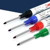 32mm Deep Hole Marker Pen - Long Head, Quick-Dry, Waterproof, Oil-Based, Refillable. Perfect for Woodworking and Tile.