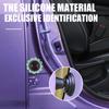 uldf10 Car Door Shockproof Silicone Gasket Buffer Pad For Mitsubishi L200 ASX Pajero Sport Outlander Xpander Eclipse Cross Delica Mirag