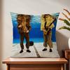 Good NNeighbours cushion cover For Pillow Printing Sofa Decoration Home Car Room Coffee Shop Office Nordic Simplicity