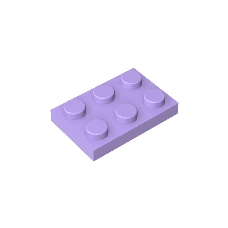 50 ШТУК ПЛАСТИНКА 2x3 ТОЧКИ Совместимые с 3021 MOC Разнообразие цветов Самоблокирующиеся Кирпичики Строительные Блоки Игрушки Аксессуары